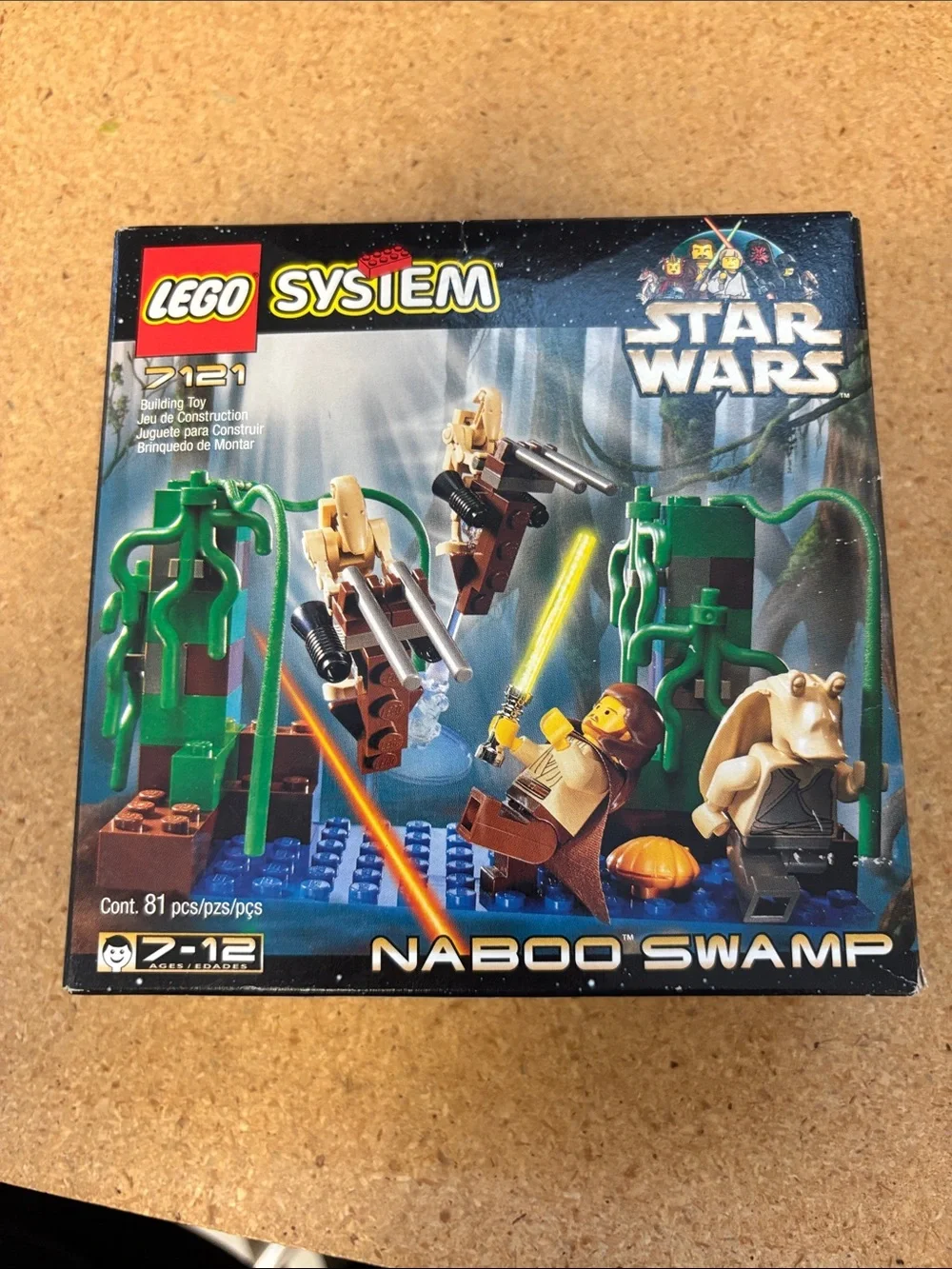 LEGO Star Wars: Naboo Swamp (7121) sealed 81 pcs